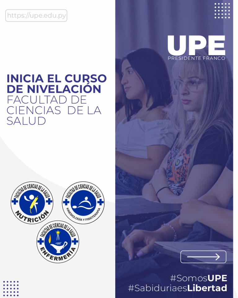 Inicia el Curso de Nivelación de la Facultad de Ciencias de la Salud